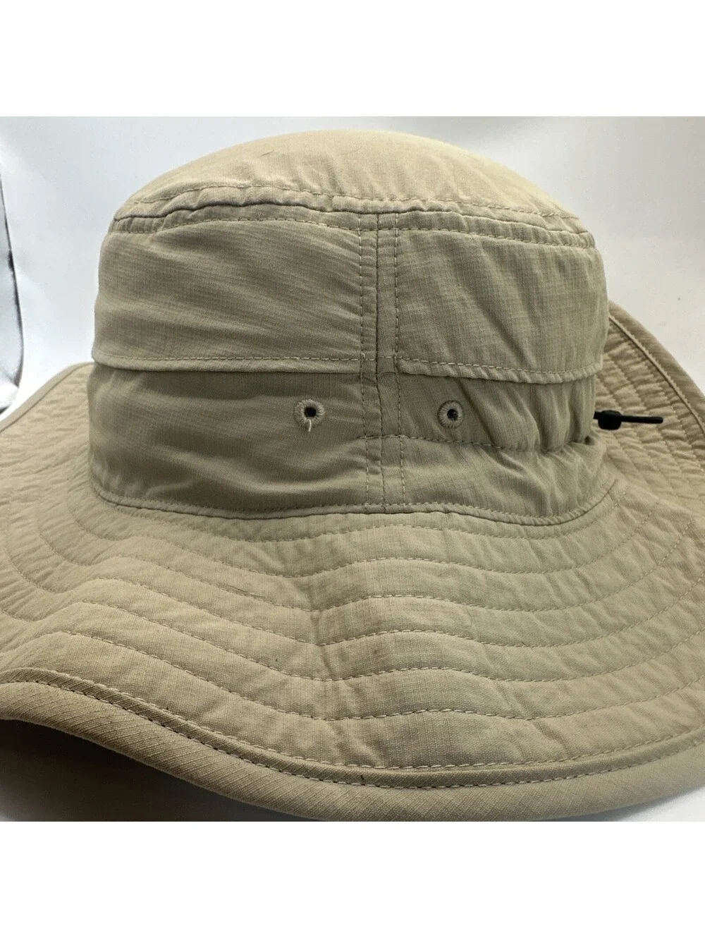 The North Face Bucket Hat Vented Embroidered Nylon Chin Strap Technical Cap